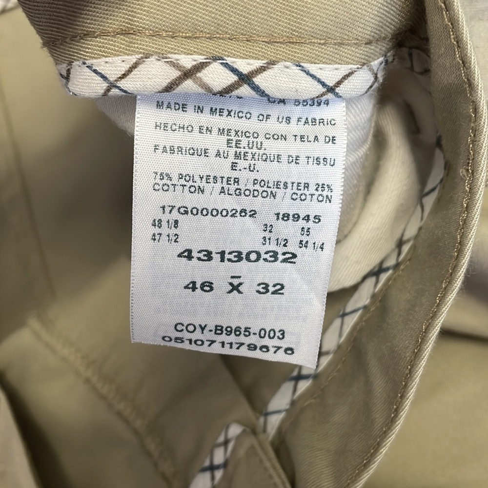 Lee Relaxed Fit Khakis - Picture 3 of 4
